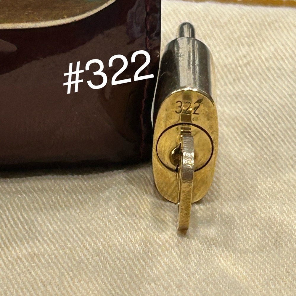 #300 Series Louis Vuitton Authenticated Brass Padlock Sets - Picture 10 of 13